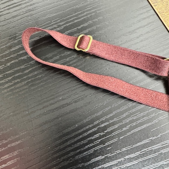 Victoria's Secret Faux Leather Adjustable V-String Panty Brown - Picture 7 of 8